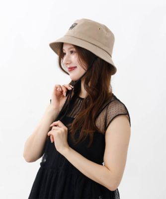 バタフライ刺しゅうバケットハット 4ASS14720 | ANNA SUI